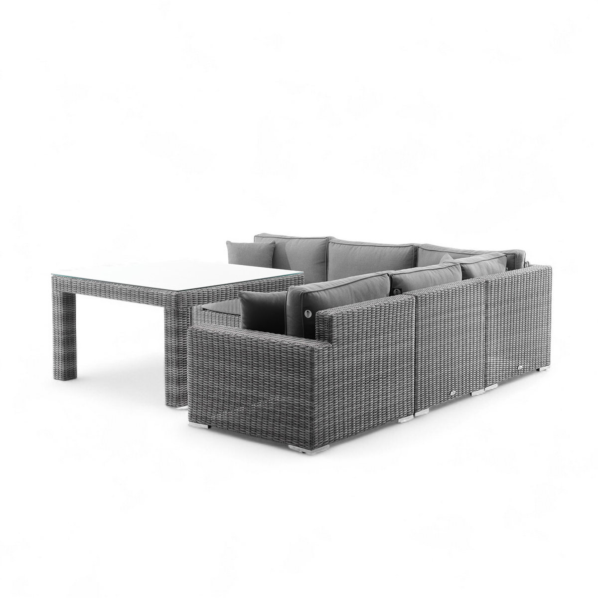 Meble ogrodowe MILANO III royal szary