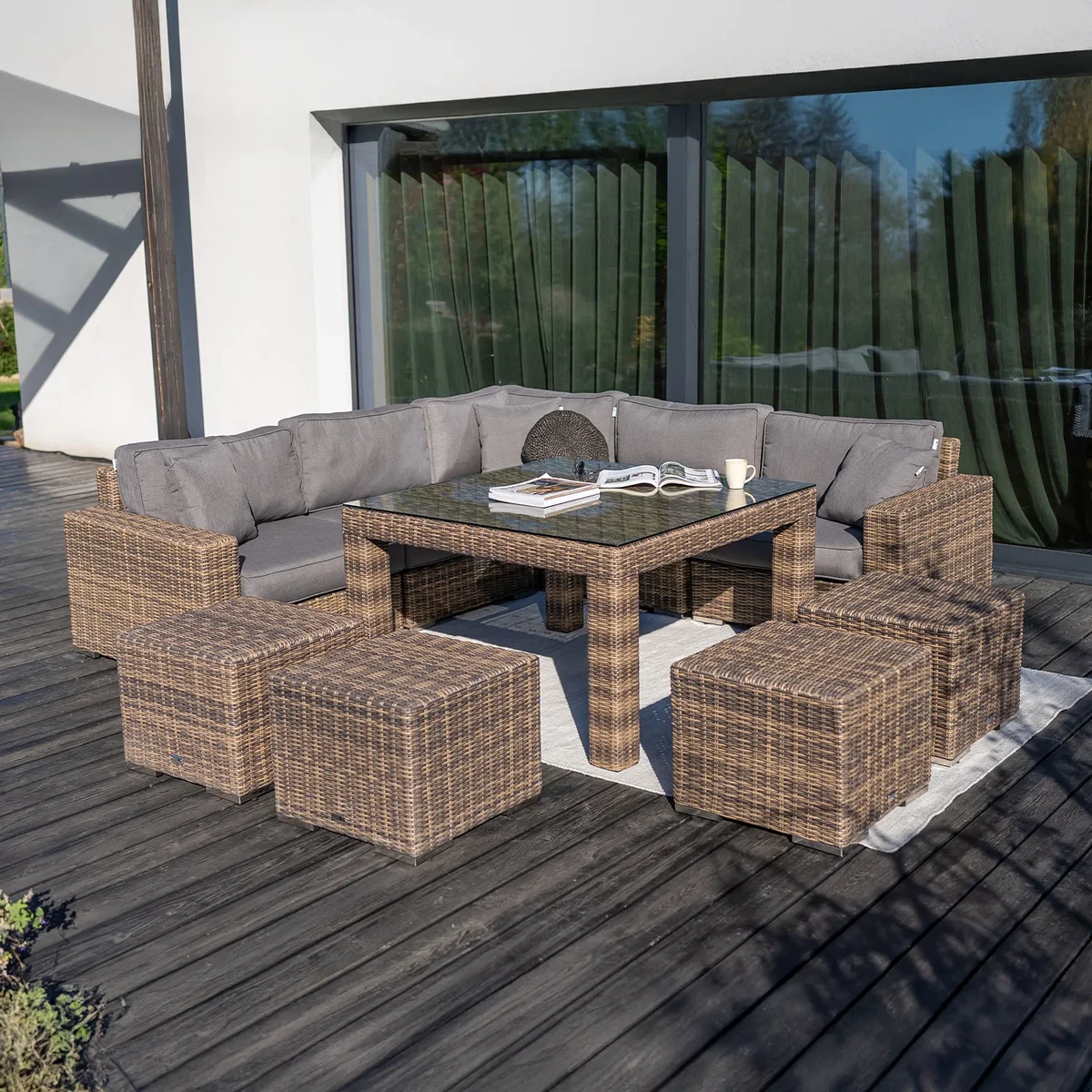 Meble ogrodowe MILANO IV royal piaskowy