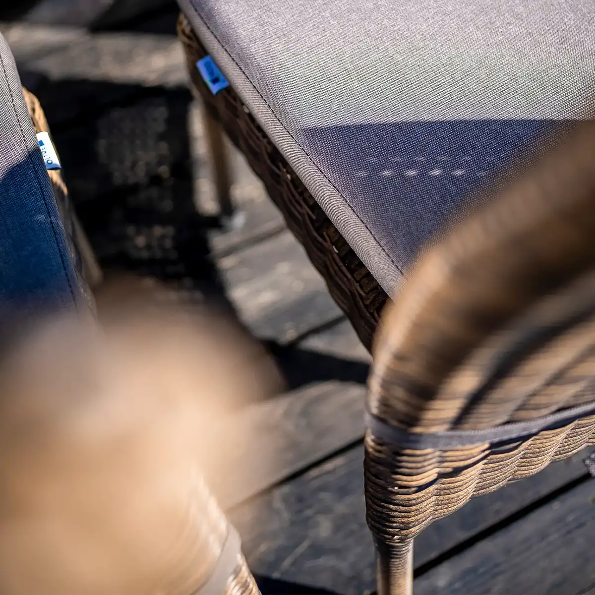 Meble ogrodowe jadalniane RAPALLO 160cm royal piaskowe