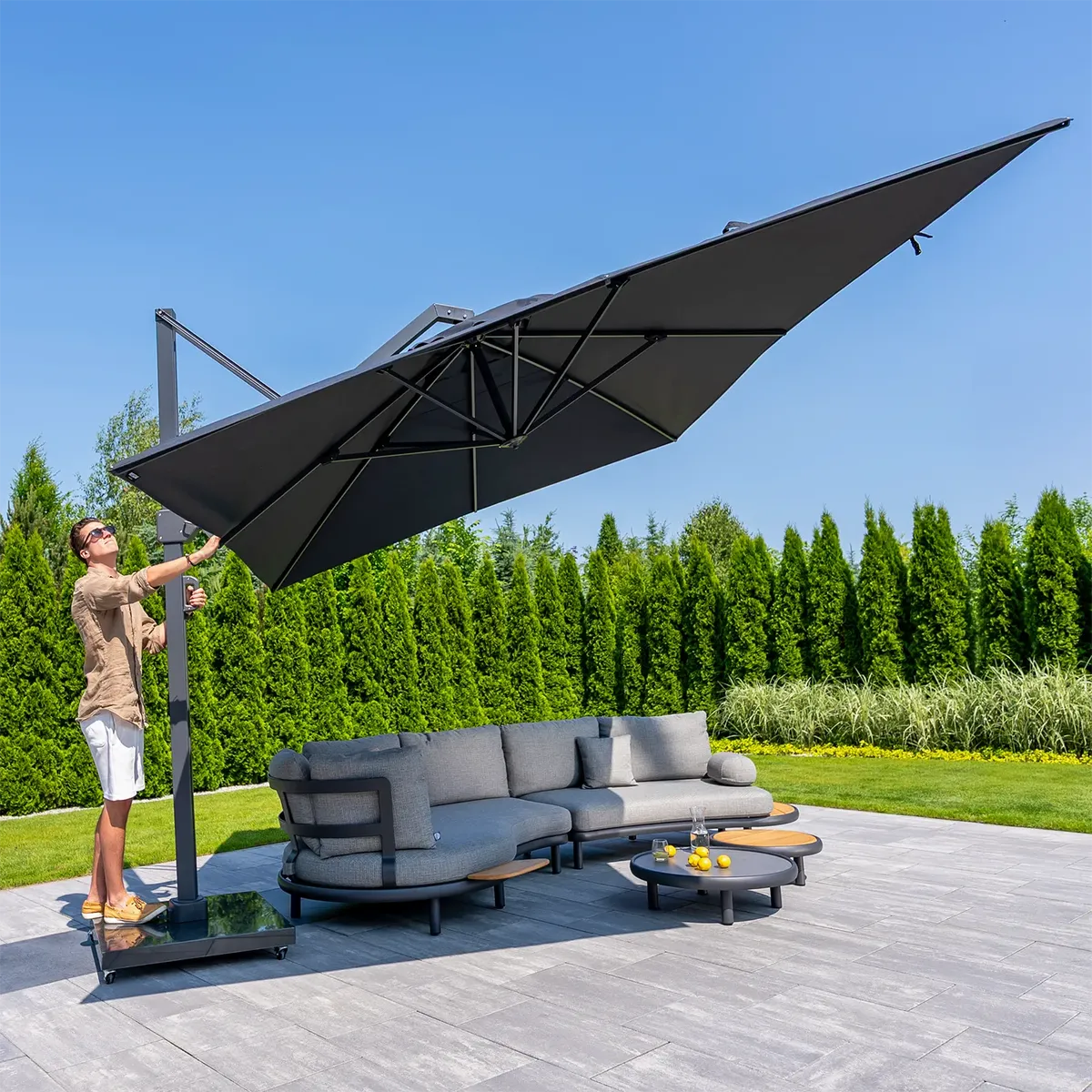 Parasol ogrodowy Icon 3,5m x 3,5m