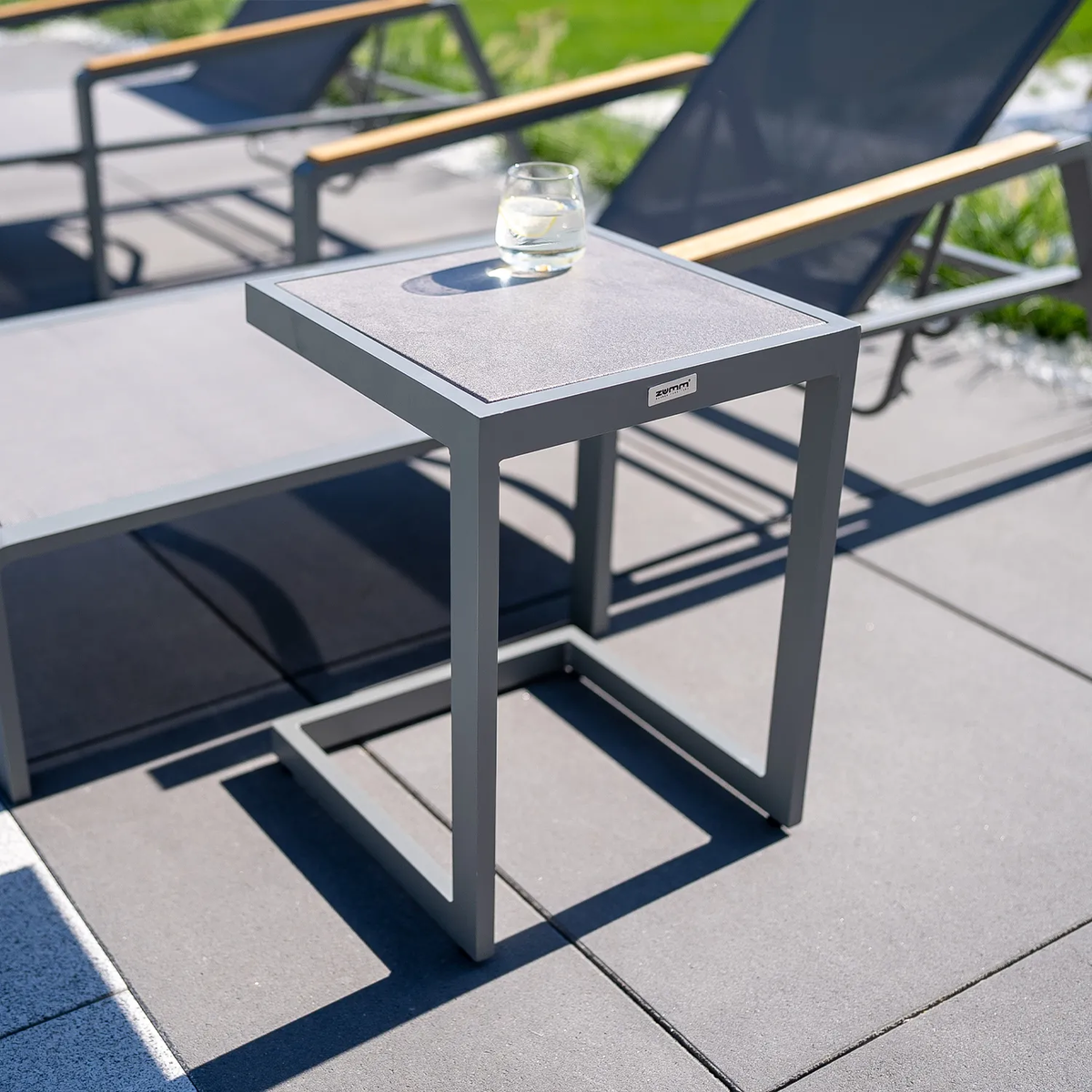 Stolik ogrodowy GRENADA szary