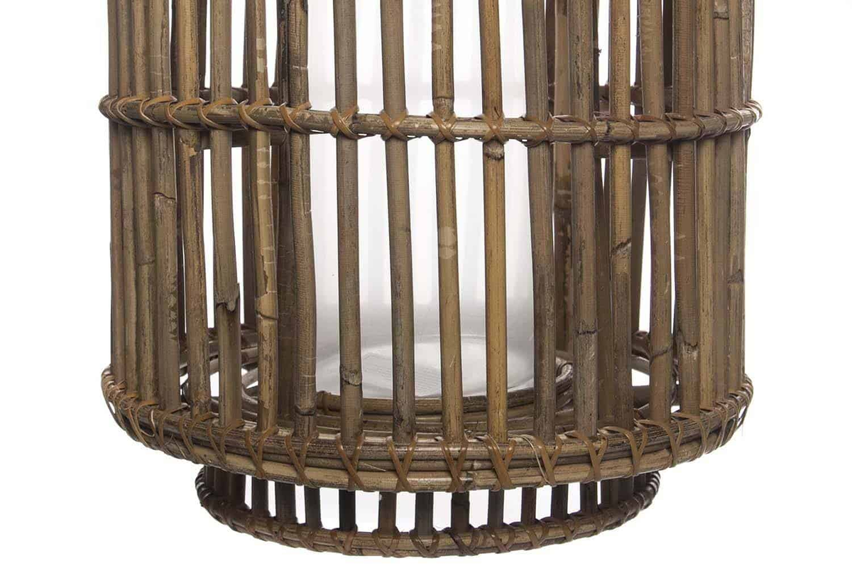 Lampion okrągły EMILION 35cm x wys. 75cm naturalny