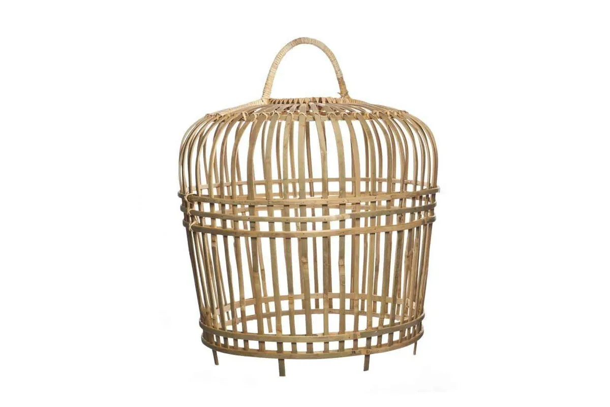 Lampa bambusowa TOULOUSE ⌀54cm x wys. 54cm naturalna