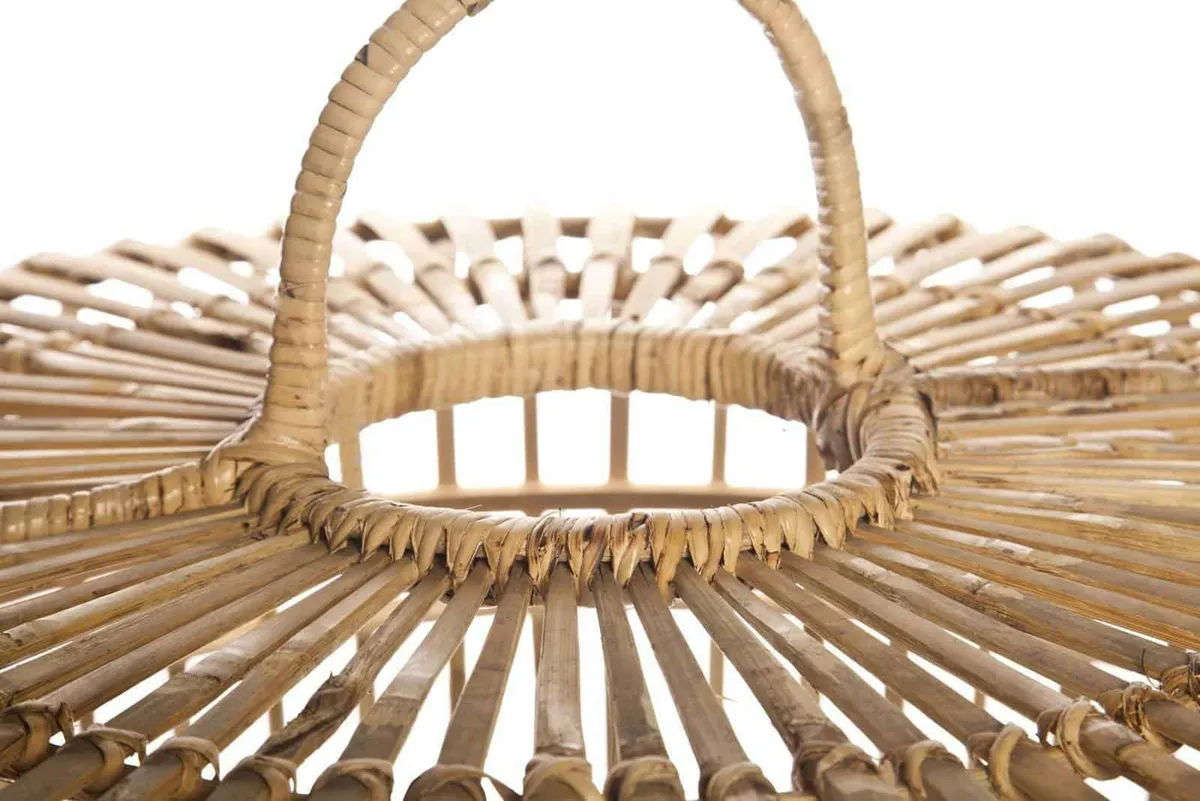 Lampa bambusowa TOULOUSE ⌀54cm x wys. 54cm naturalna