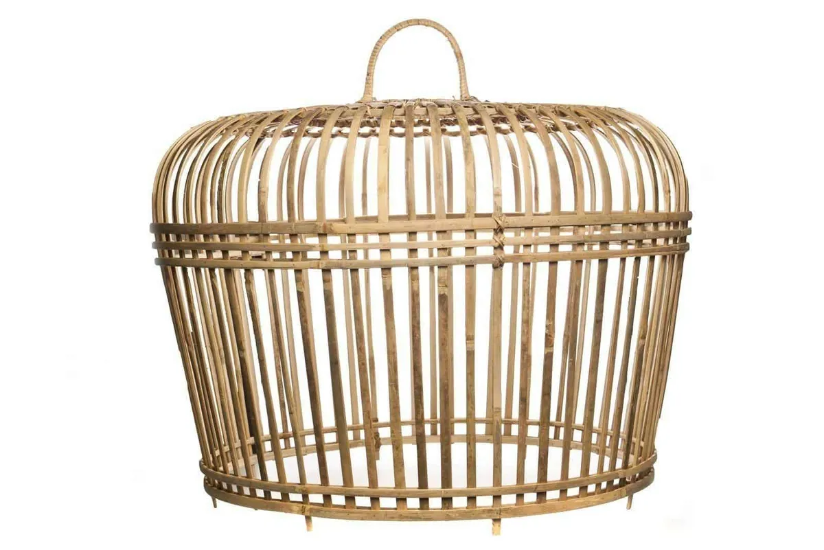 Lampa bambusowa TOULOUSE ⌀96cm x wys. 72cm naturalna