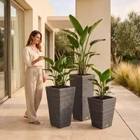 Donica ogrodowa SCALEO 80cm royal szara