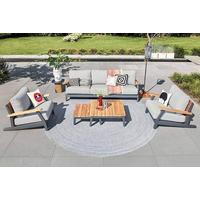 Dywan zewnętrzny Veneto 300x300cm żółty