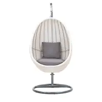 Fotel wiszący KOKON royal biały OUTLET