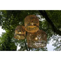 Lampa bambusowa TOULOUSE ⌀96cm x wys. 72cm naturalna