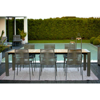 Lampa solarna Mrs. Solar Coco teak antracyt M