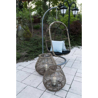Lampion okrągły CAEN ⌀54cm x wys. 48cm naturalny
