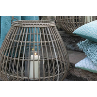 Lampion okrągły CAEN ⌀54cm x wys. 48cm naturalny