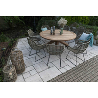 Lampion okrągły EMILION ⌀30cm x wys. 50cm naturalny