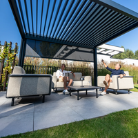 Manualne zadaszenie tarasu PERARA 3x4m