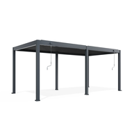 Manualne zadaszenie tarasu PERARA 3x6m