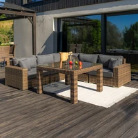 Meble ogrodowe MILANO III royal piaskowy