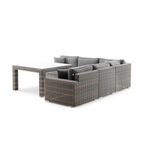 Meble ogrodowe MILANO III royal piaskowy