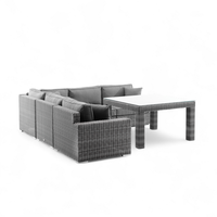 Meble ogrodowe MILANO III royal szary