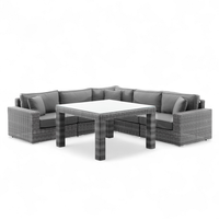 Meble ogrodowe MILANO III royal szary