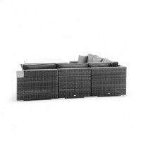 Meble ogrodowe MILANO III royal szary