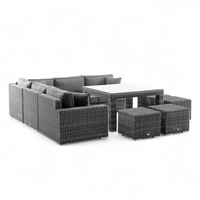 Meble ogrodowe MILANO IV royal szary