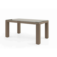 Meble ogrodowe jadalniane RAPALLO 160cm royal piaskowe