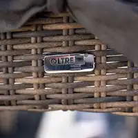 Meble ogrodowe jadalniane RAPALLO 160cm royal piaskowe