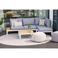 Puf ogrodowy kwadratowy Arezzo naturalny