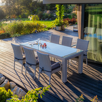 Stół ogrodowy RAPALLO 220cm royal biały