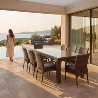 Stół ogrodowy RAPALLO 220cm royal piaskowy