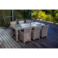 Stół ogrodowy RAPALLO 220cm royal szary
