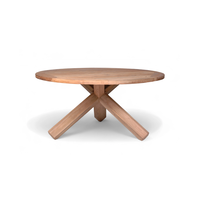 Stół ogrodowy teak BORDEAUX ⌀150cm