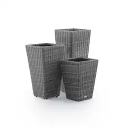 Donica ogrodowa SCALEO 80cm royal szara