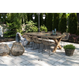 Lampion okrągły CAEN ⌀64cm x wys. 53cm naturalny