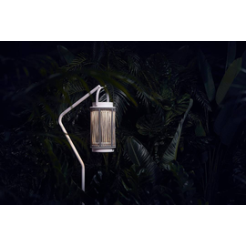 Stojak do lampy solarnej IVY teak antracyt