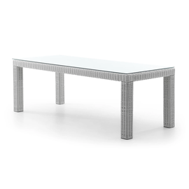 Stół ogrodowy RAPALLO 220cm royal biały