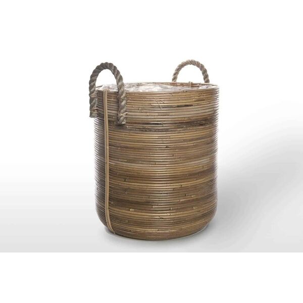 Kosz rattanowy AMIENS ⌀45cm x wys. 50cm naturalny