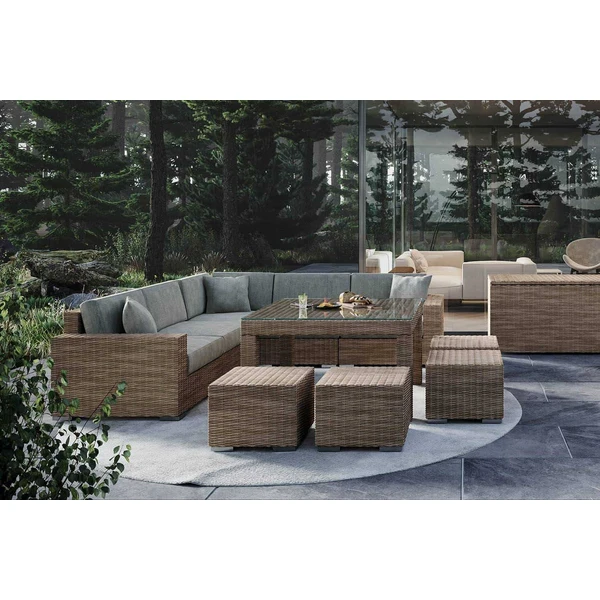 Meble ogrodowe MILANO IV royal piaskowy