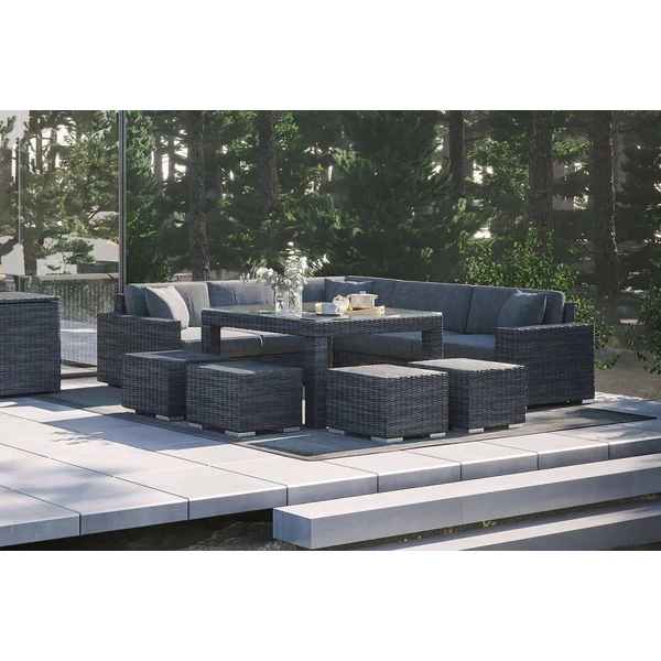 Meble ogrodowe MILANO IV royal szary