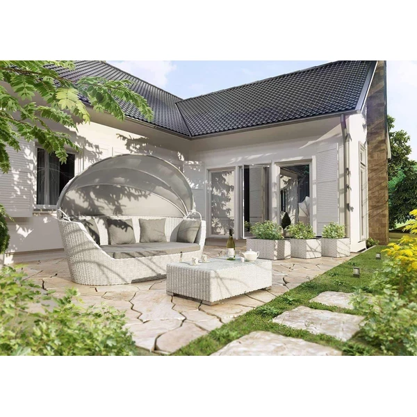 Sofa ogrodowa PORTOFINO royal biała