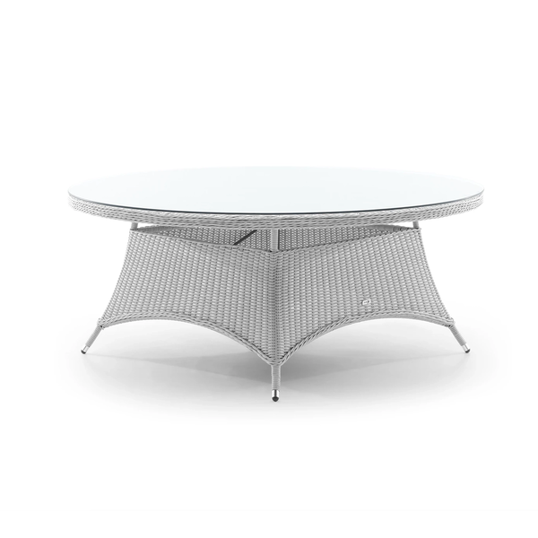 Stół ogrodowy RONDO 180cm royal biały