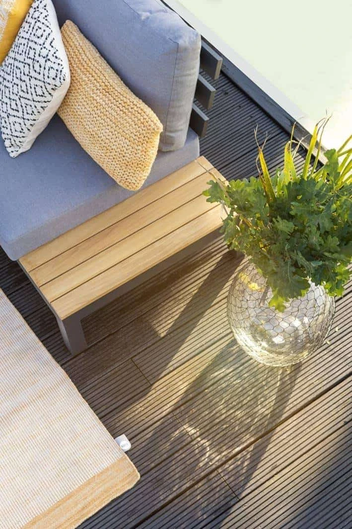 Dywan zewnętrzny Veneto 300x300cm żółty