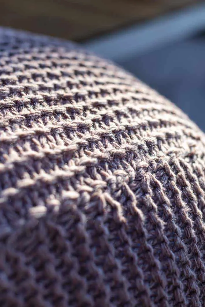 Puf ogrodowy kwadratowy Arezzo naturalny