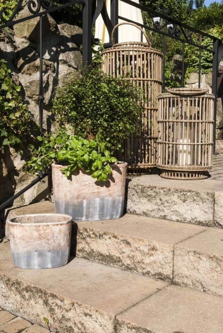 Lampion okrągły EMILION ⌀30cm x wys. 50cm naturalny