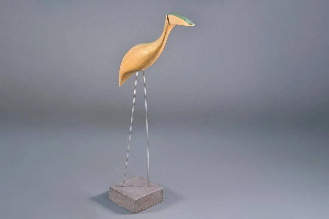 Figurka drewniana - Ptaszek XXVIII