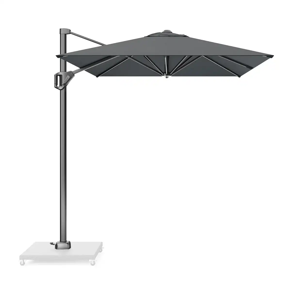 Parasol ogrodowy Voyager T¹ 3m x 2m - Wariant kolorystyczny: Antracyt