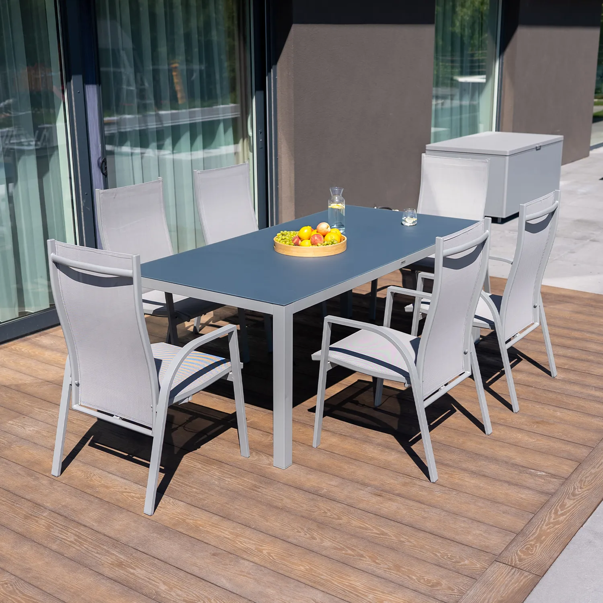 Meble ogrodowe OVIEDO szare