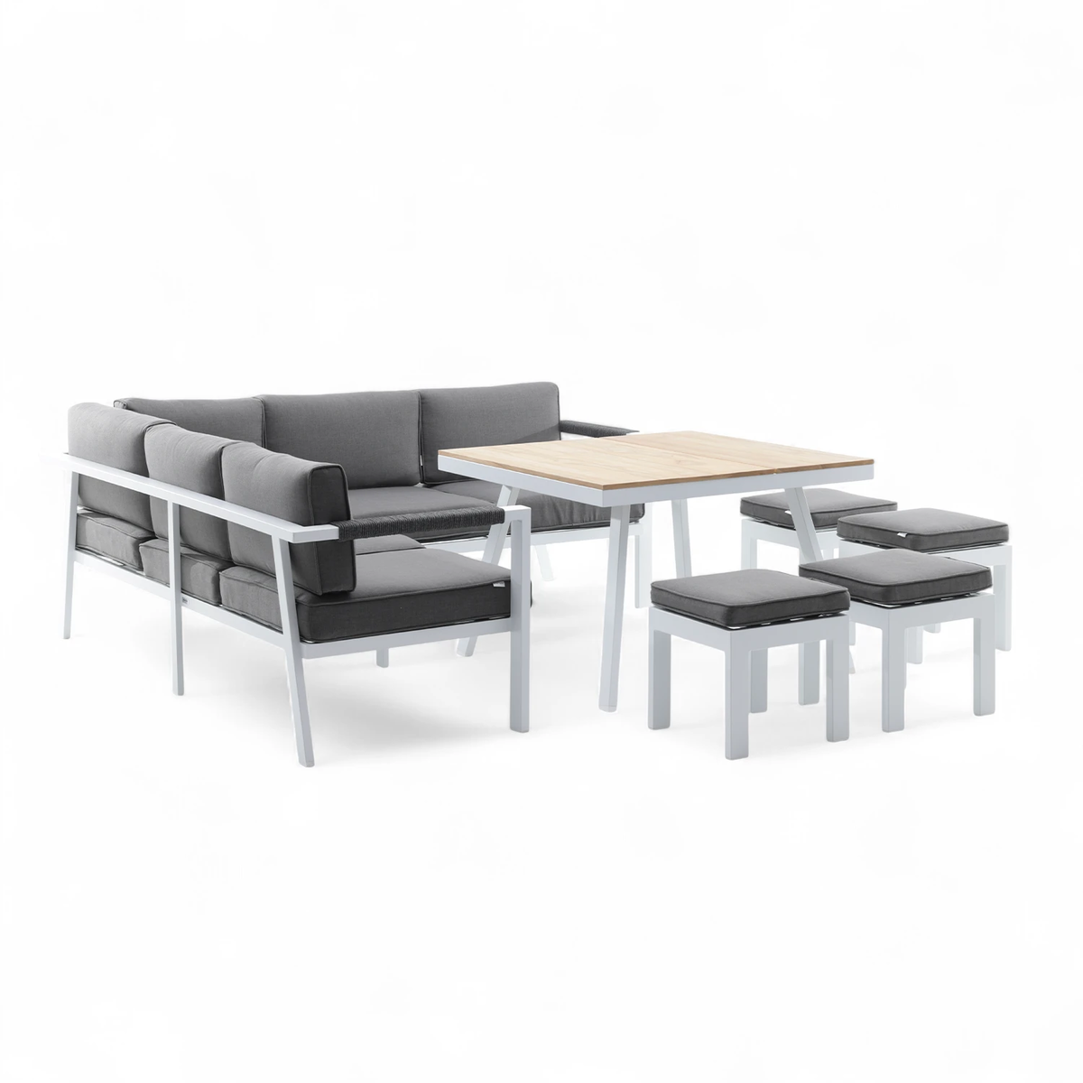 Zestaw ogrodowy GRADO II biały WYPRZEDAŻ