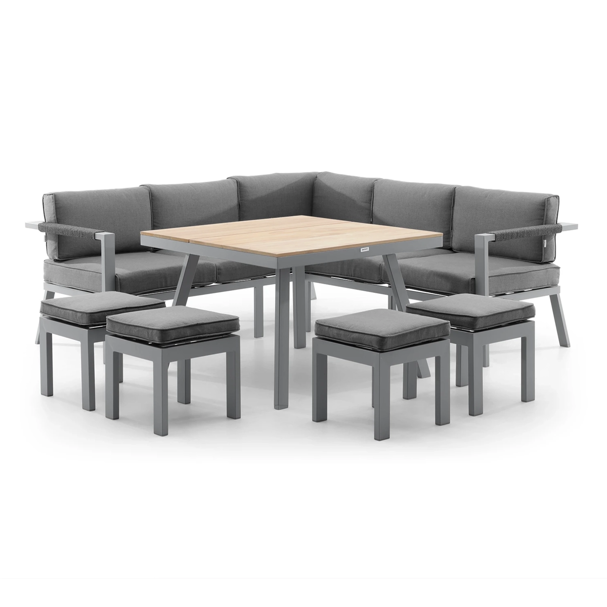 Zestaw ogrodowy GRADO II szary WYPRZEDAŻ