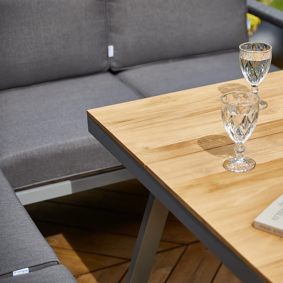 Zestaw ogrodowy GRADO II szary WYPRZEDAŻ